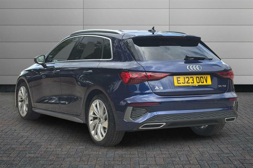 Audi A3 35 Tdi S Line S Tronic EJ23OOV Blue #4