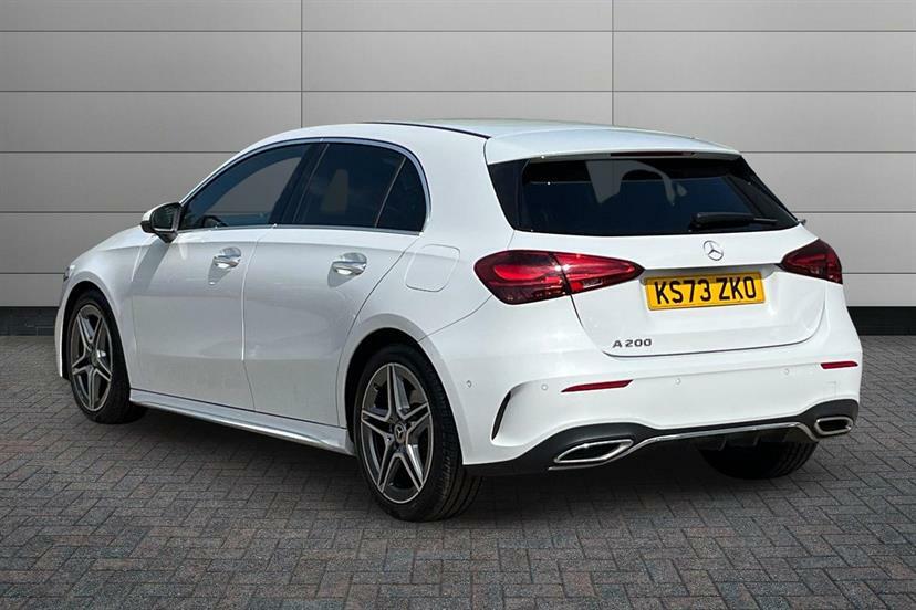 Mercedes-Benz A Class A200 Amg Line Executive White #2