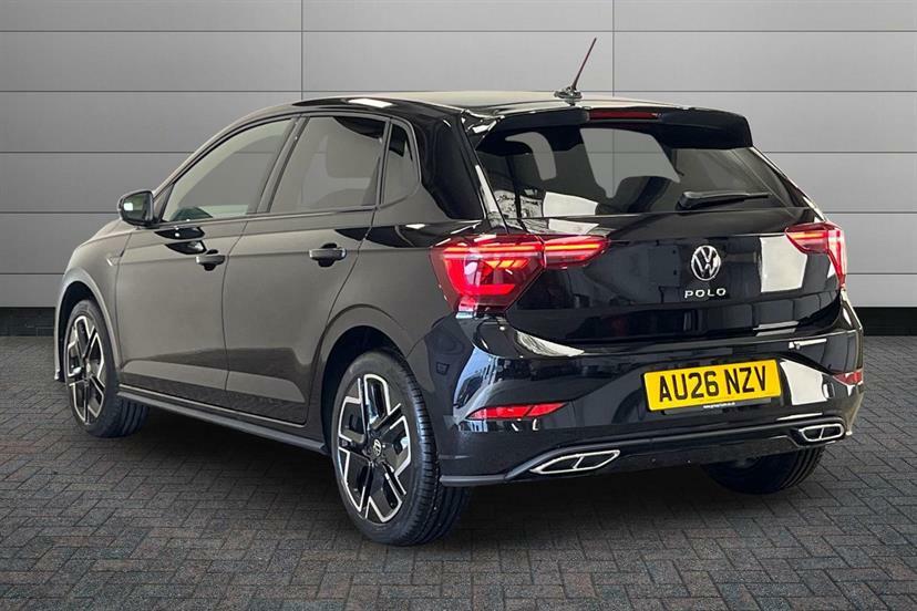 Volkswagen Polo 1.0 Tsi 115 Black Edition Dsg AU26NZV Black #3