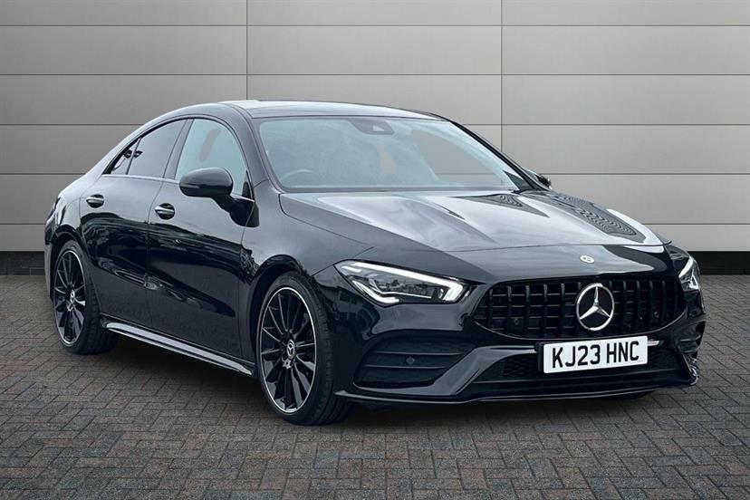 Mercedes-Benz CLA Class 180 Amg Line Premium Night Ed Tip Black