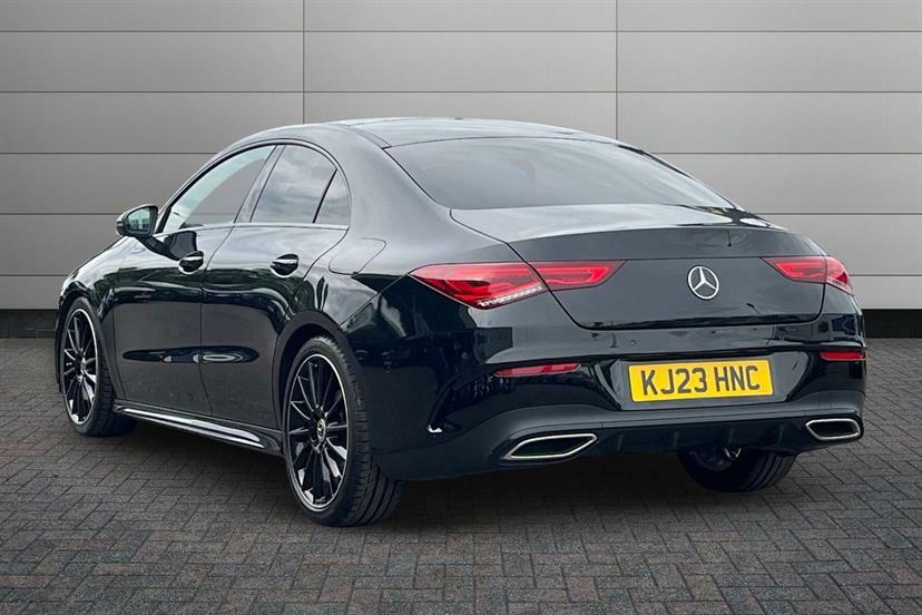 Mercedes-Benz CLA Class 180 Amg Line Premium Night Ed Tip Black #2