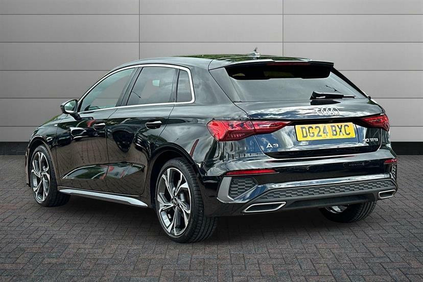 Audi A3 30 Tfsi S Line S Tronic Comfortsound Black #2
