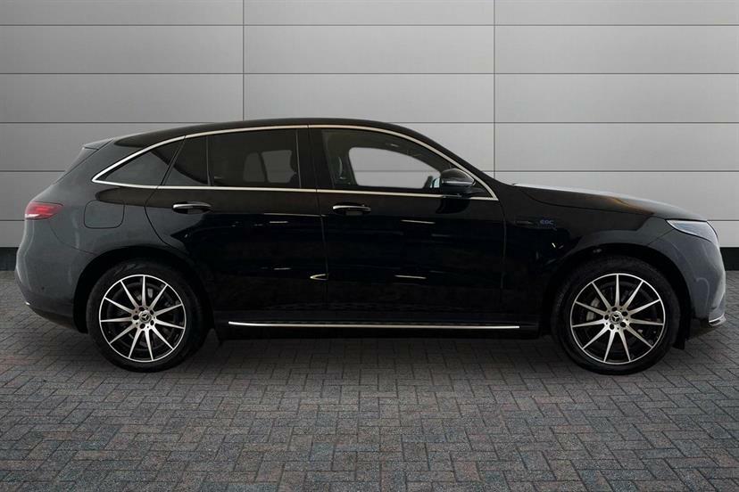 Mercedes-Benz EQC 400 300Kw Amg Line Edition 80Kwh Black #3
