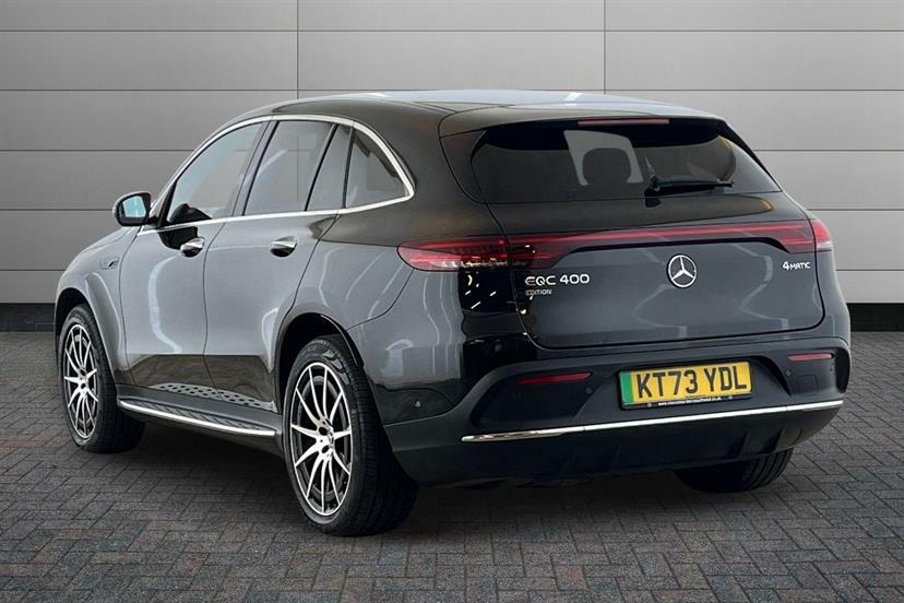 Mercedes-Benz EQC 400 300Kw Amg Line Edition 80Kwh Black #2