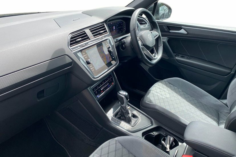 Volkswagen Tiguan 2.0 Tdi R-line Suv Dsg 150 Ps MM72YHS Grey #2