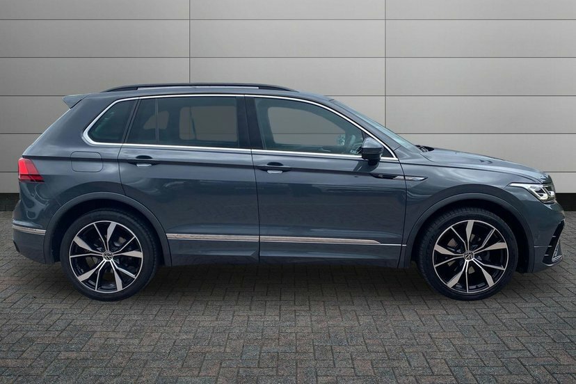 Volkswagen Tiguan 2.0 Tdi R-line Suv Dsg 150 Ps MM72YHS Grey #4