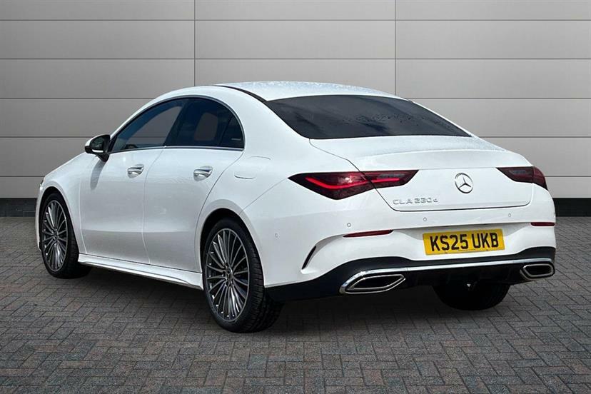 Mercedes-Benz CLA Class 220D Amg Line Premium Tip White #2
