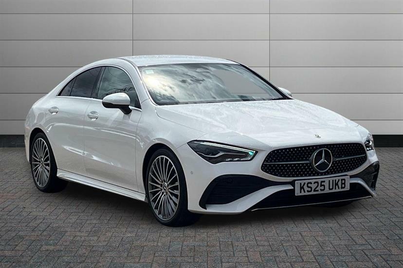 Mercedes-Benz CLA Class 220D Amg Line Premium Tip White