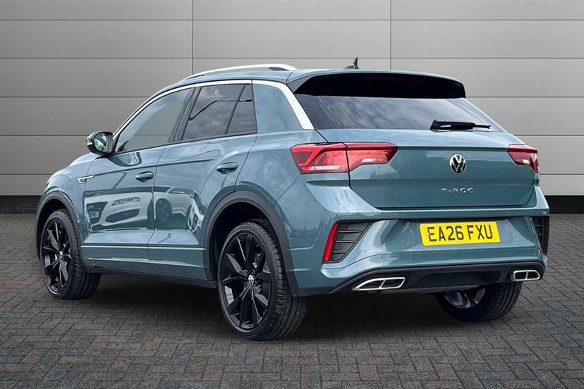 Volkswagen T-Roc 1.5 Tsi R-line Dsg Blue #3