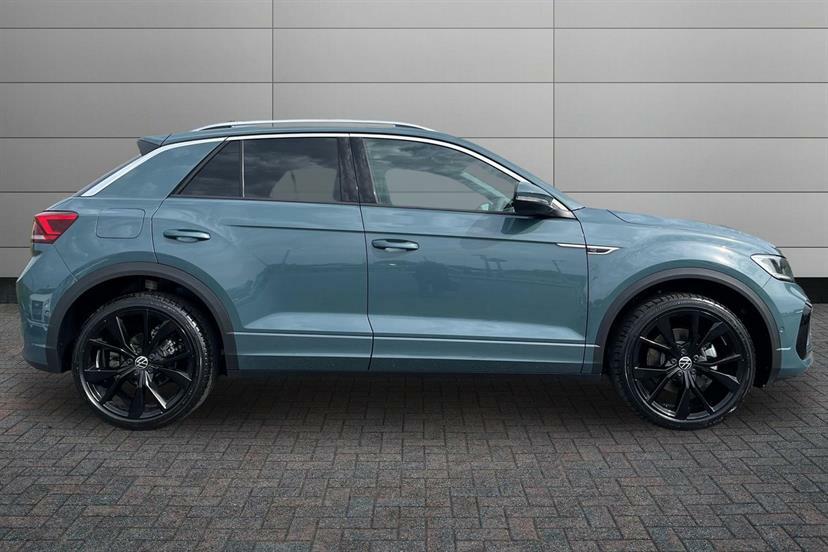 Volkswagen T-Roc 1.5 Tsi R-line Dsg Blue #4