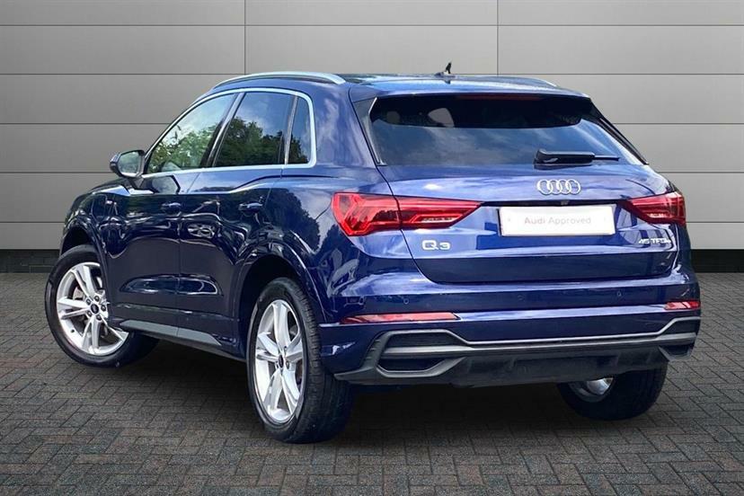 Audi Q3 45 Tfsi E S Line S Tronic Tech Pack Blue #3