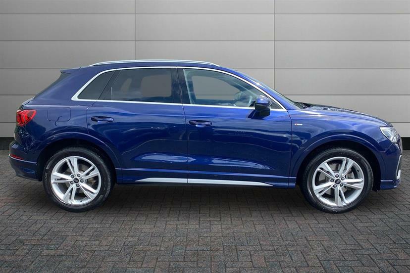 Audi Q3 45 Tfsi E S Line S Tronic Tech Pack Blue #4