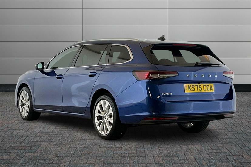 Skoda Superb 2.0 Tdi Se L Dsg Blue #3