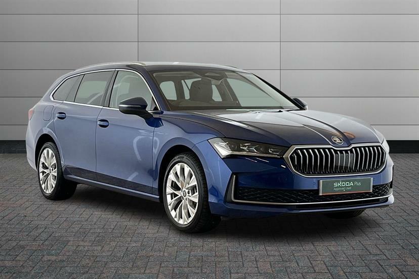 Skoda Superb 2.0 Tdi Se L Dsg Blue