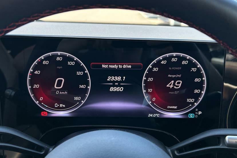 Mercedes-Benz CLA Class Cla250 85Kwh Amg Line Edition Saloon Electr FJ75OCW Black #6