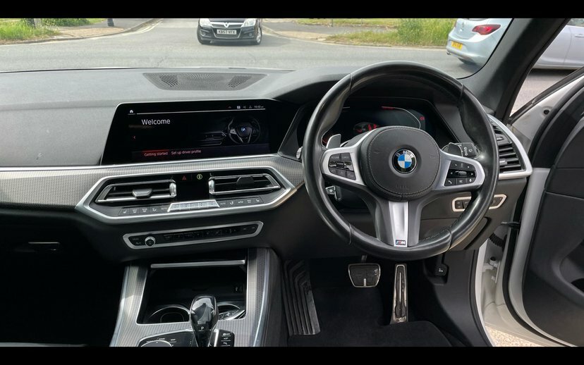BMW X5 X5 Xdrive30d M Sport AY69YTB White #5