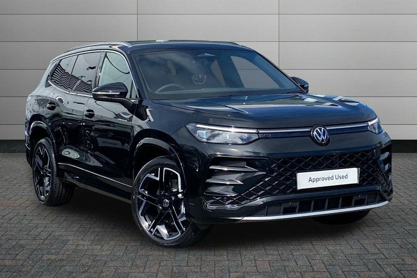 Volkswagen Tayron 1.5 Etsi Mhev R-line Suv Hybrid Dsg 15 WU26EDX Black
