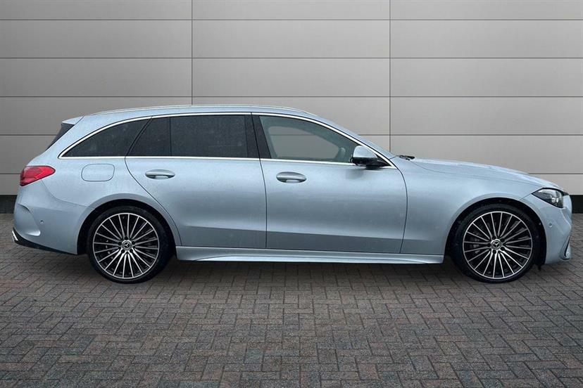 Mercedes-Benz C Class C300d Amg Line Premium Plus 9G-tronic Silver #3