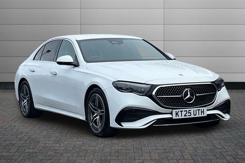 Mercedes-Benz E Class E220d Amg Line Advanced 9G-tronic White