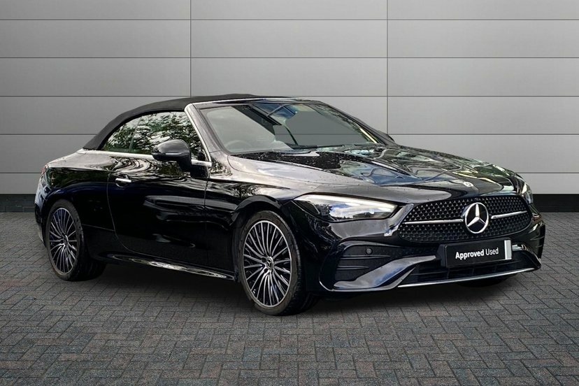 Mercedes-Benz CLE Class 2.0 Cle300h Mhev Amg Line Premium Cabriolet KT25ULC Black