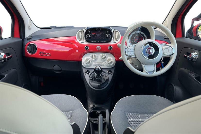 Fiat 500 1.2 Lounge EA67KCE Pink #6