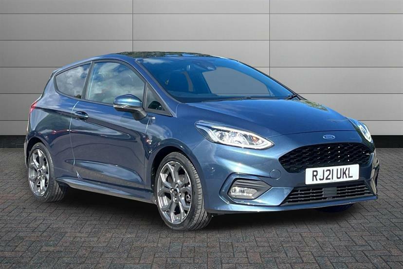 Ford Fiesta 1.0 Ecoboost 95 St-line Edition Blue