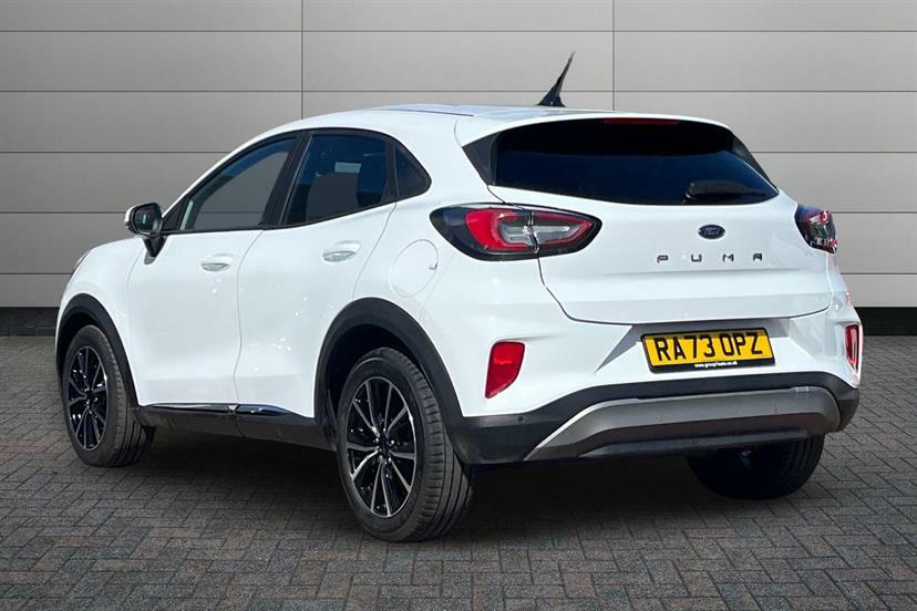 Ford Puma 1.0 Ecoboost Hybrid Mhev Titanium White #3
