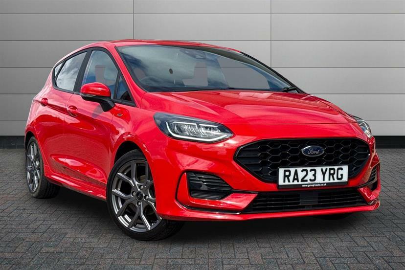 Ford Fiesta 1.0 Ecoboost Hybrid Mhev 125 St-line Red