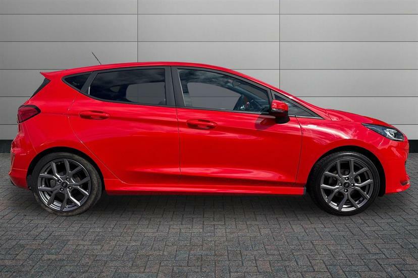 Ford Fiesta 1.0 Ecoboost Hybrid Mhev 125 St-line Red #4