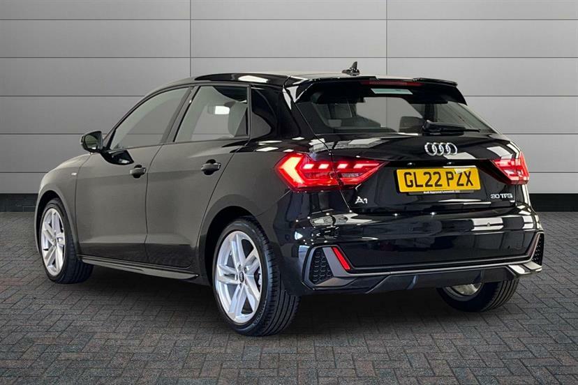 Audi A1 30 Tfsi 110 S Line S Tronic Black #3