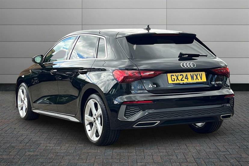 Audi A3 30 Tfsi S Line Black #3
