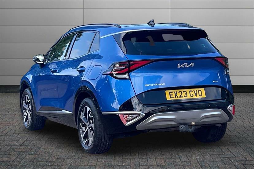 Kia Sportage 1.6T Gdi Hev 4 Blue #3