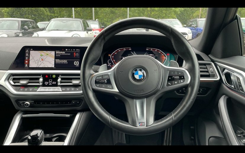 BMW 4 Series Gran Coupe 420I M Sport Gran Coupe EF72WUG Black #5
