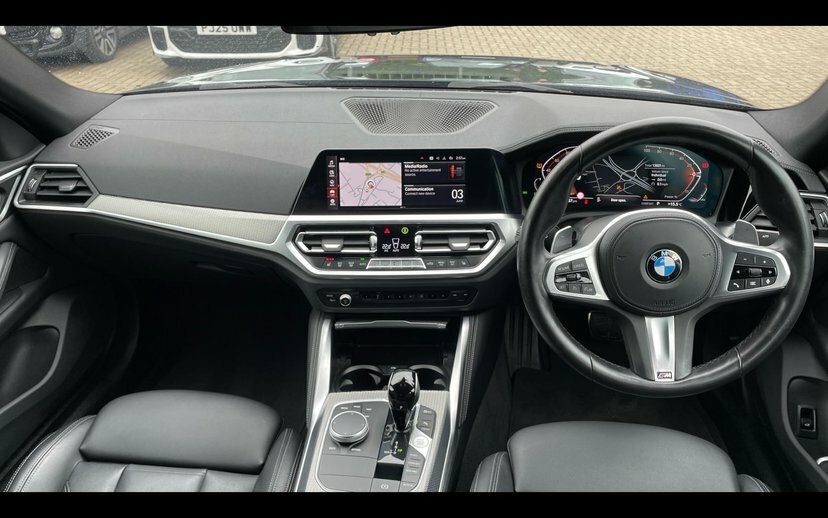 BMW 4 Series Gran Coupe 420I M Sport Gran Coupe EF72WUG Black #4