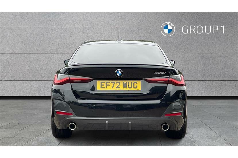 BMW 4 Series 420D Mht M Sport Step Black #13