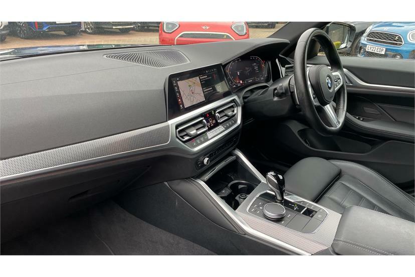 BMW 4 Series 420D Mht M Sport Step Black #7