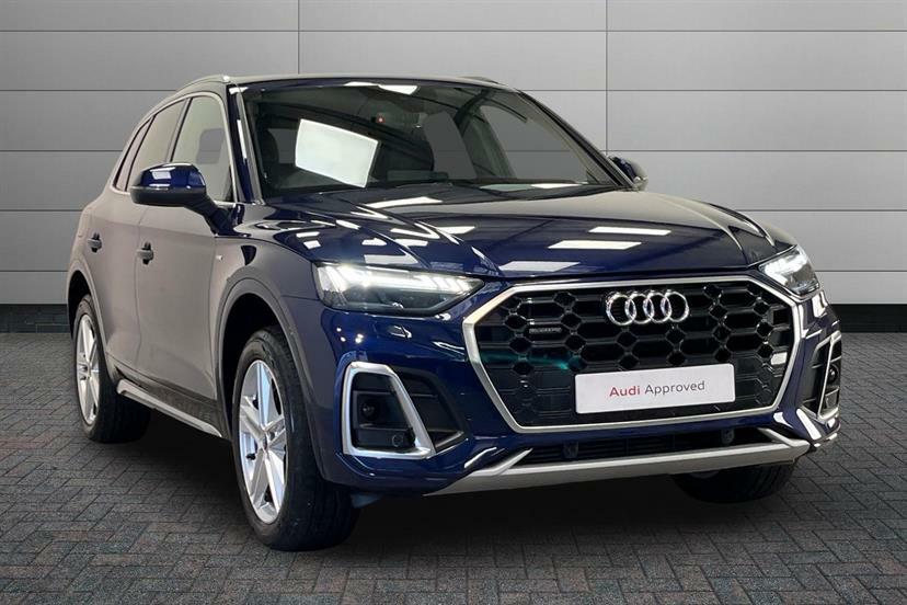 Audi Q5 50 Tfsi E Quattro S Line S Tronic Blue