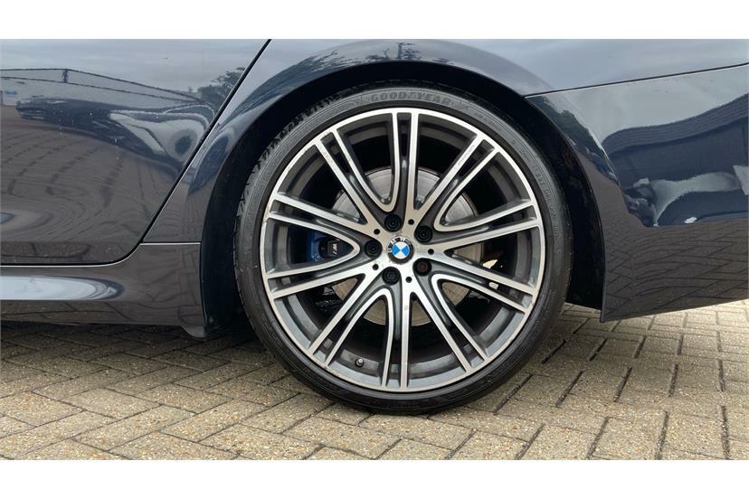 BMW 5 Series 520D M Sport Blue #12