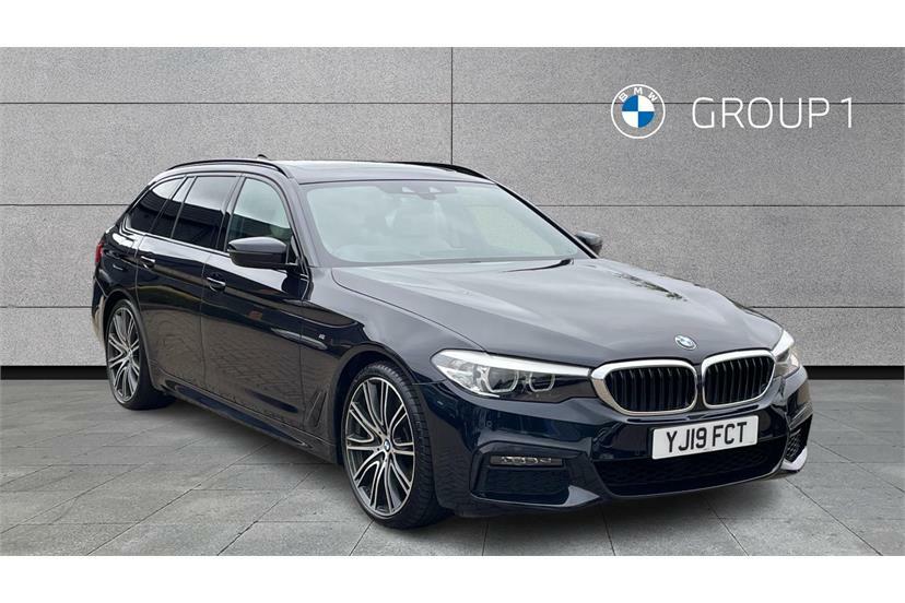 BMW 5 Series 540I Xdrive M Sport Black