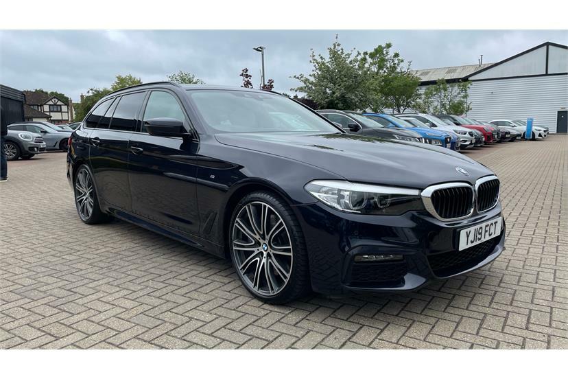 BMW 5 Series 520D M Sport Blue #33