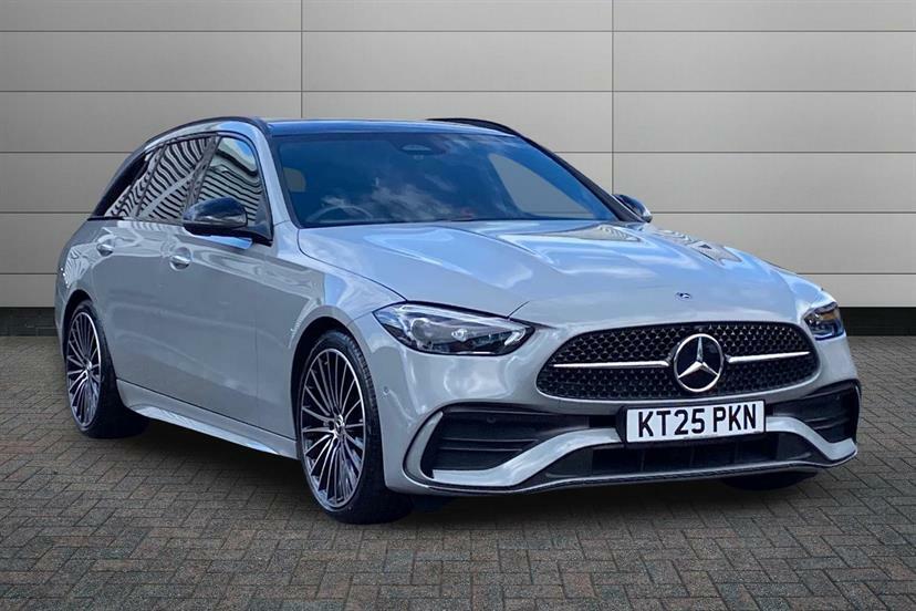 Mercedes-Benz C Class C220d Amg Line Premium Plus 9G-tronic Grey