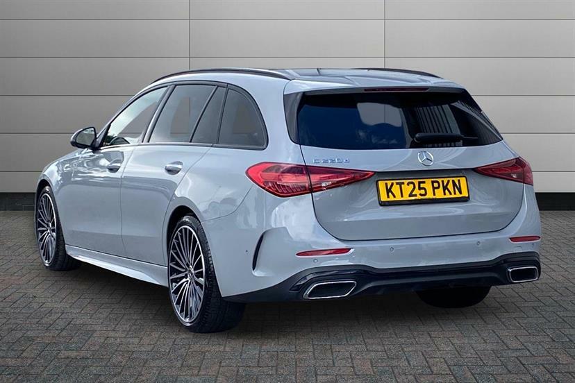 Mercedes-Benz C Class C220d Amg Line Premium Plus 9G-tronic Grey #2