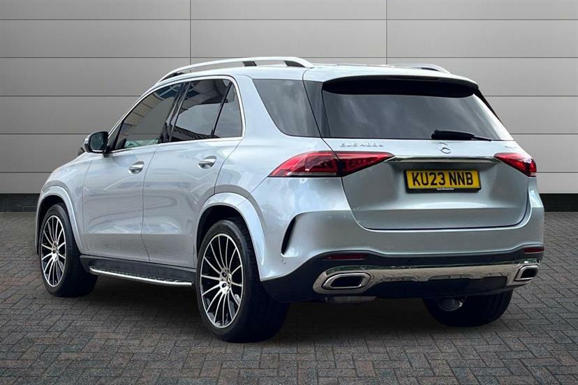Mercedes-Benz GLE Class 400D 4Matic Amg Line Prem 9G-tronic 7 St Silver #2