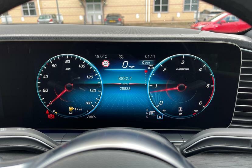 Mercedes-Benz GLE Class 400D 4Matic Amg Line Prem 9G-tronic 7 St Silver #6