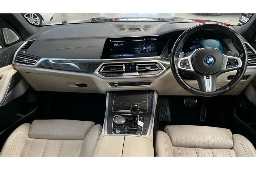 BMW X5 Xdrive45e M Sport Blue #3