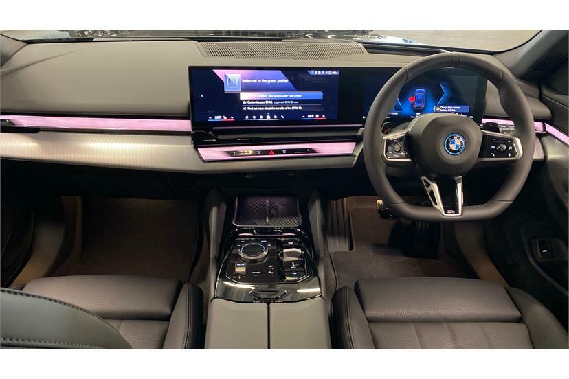 BMW 5 Series 530E M Sport Pro Black #4