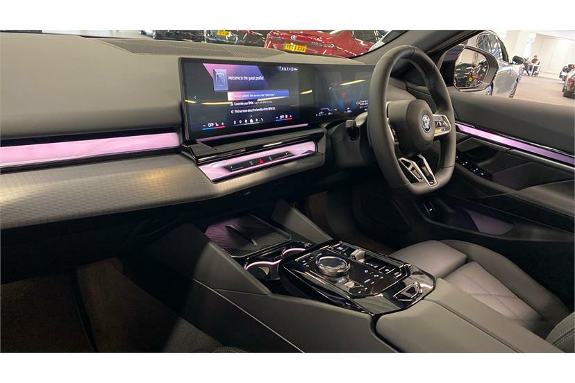 BMW 5 Series 530E M Sport Pro Black #6
