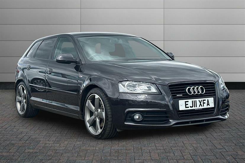 Audi A3 2.0 Tfsi Quattro Black Edition S Tronic Grey