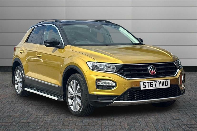 Volkswagen T-Roc 1.5 Tsi Evo Design Yellow