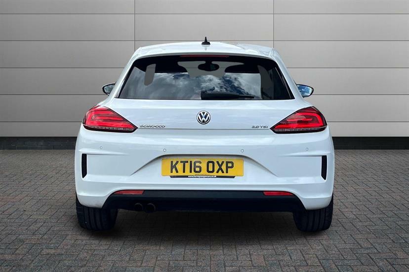 Volkswagen Scirocco Hatchback White #11